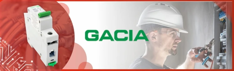 WYŁĄCZNIK NADPRĄDOWY BEZPIECZNIK C32 32A 1P 6kA 1 FAZA GACIA