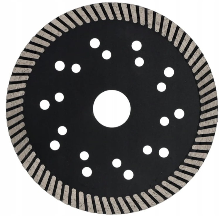 TARCZA DIAMENTOWA 125mm DO GRESU PŁYTEK GLAZURY BETONU TURBO SCHMITH
