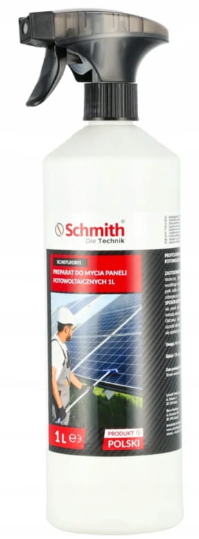 ŚRODEK PREPARAT DO CZYSZCZENIA PANELI FOTOWOLTAICZNYCH PV 1L SCHMITH