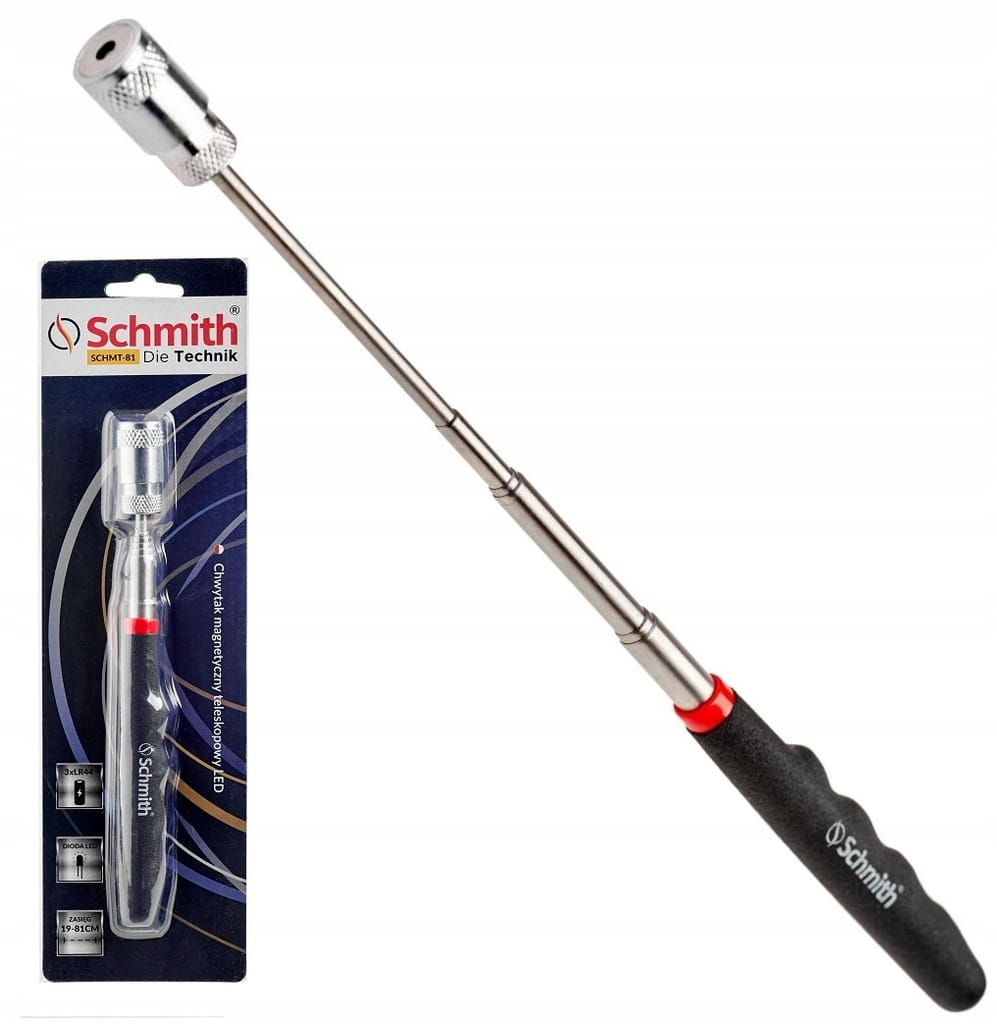 CHWYTAK MAGNETYCZNY TELESKOPOWY LED 81cm SCHMITH