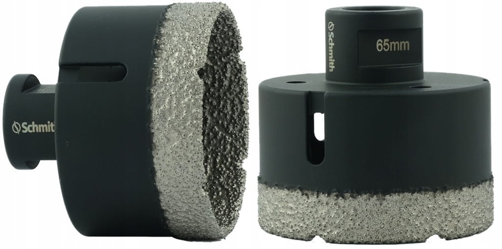 OTWORNICA DIAMENTOWA KORONKA M14 65mm DO GLAZURY GRESU CEGŁY SCHMITH