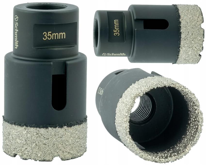 OTWORNICA DIAMENTOWA KORONKA M14 35mm DO GLAZURY GRESU CEGŁY SCHMITH