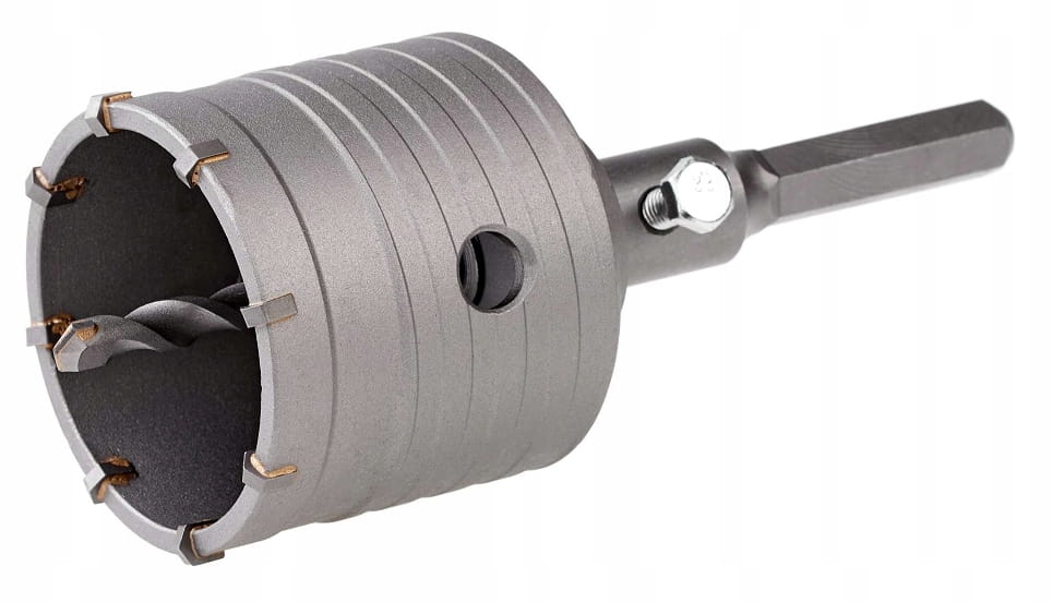 OTWORNICA WIDIOWA DO BETONU KORONKA 65mm HEX Z WIERTŁEM PILOTUJĄCYM SCHMITH
