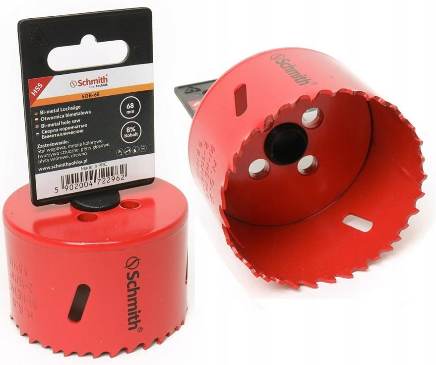 OTWORNICA BI-METALOWA KORONKA 68mm SCHMITH