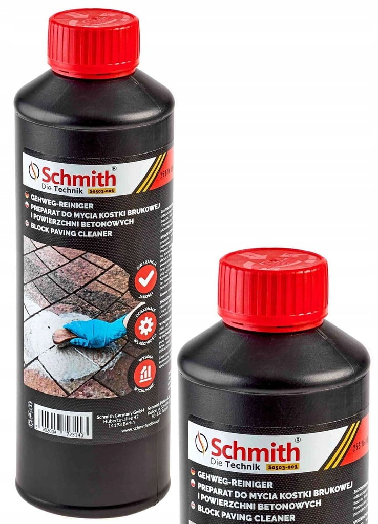 PŁYN DO MYCIA KOSTKI BRUKOWEJ BETONU 1KG SCHMITH