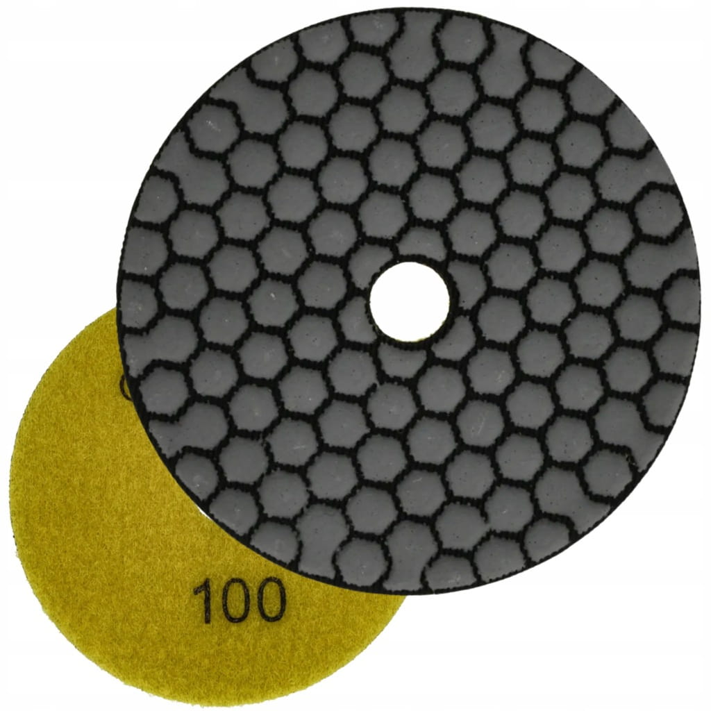 TARCZA DIAMENTOWA POLERSKA DYSK DO SZLIFOWANIA NA SUCHO 100mm #100 SCHMITH