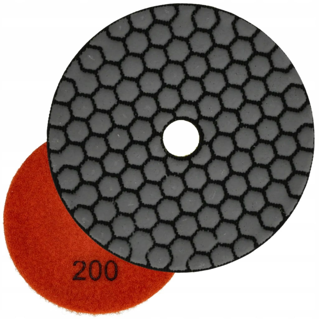 TARCZA DIAMENTOWA POLERSKA DYSK DO SZLIFOWANIA NA SUCHO 100mm #200 SCHMITH