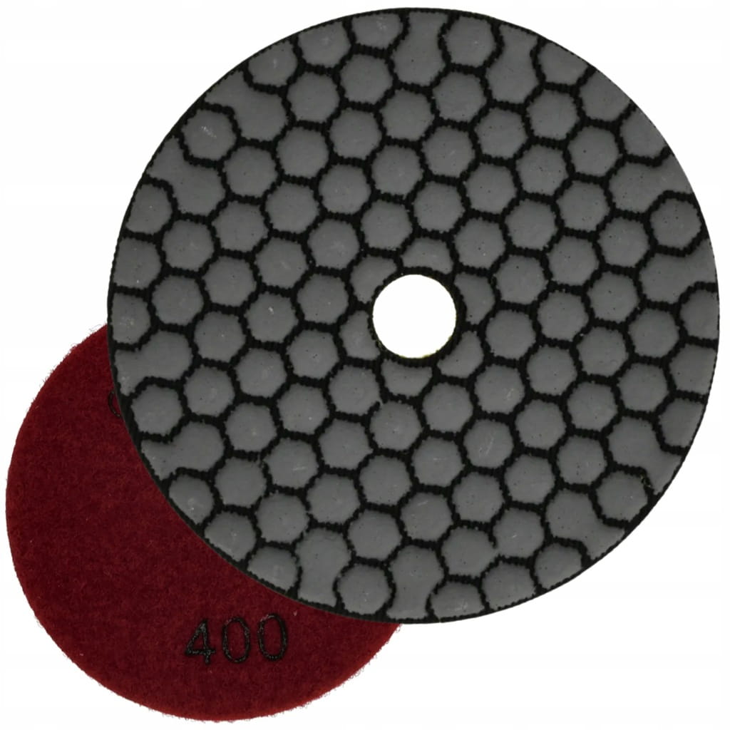 TARCZA DIAMENTOWA POLERSKA DYSK DO SZLIFOWANIA NA SUCHO 100mm #400 SCHMITH