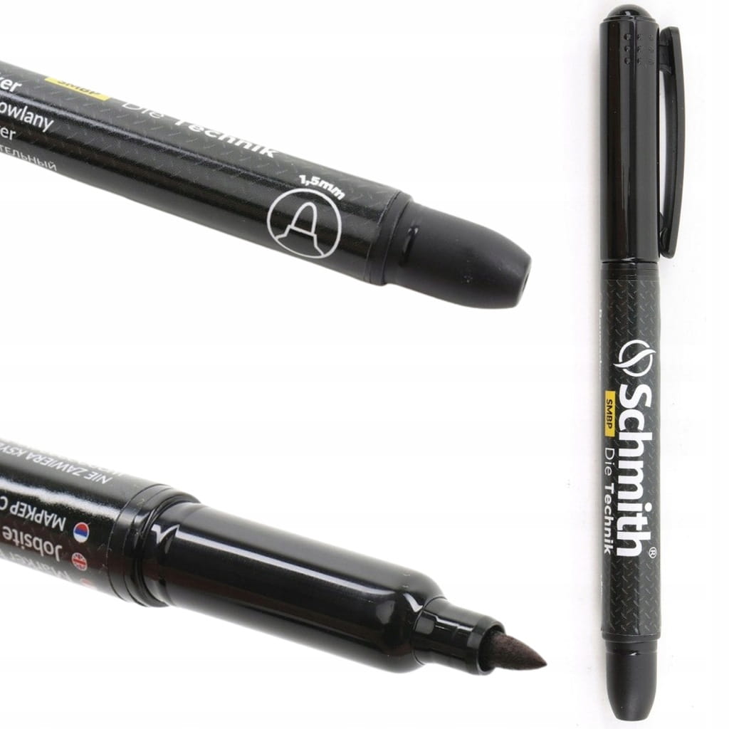 MARKER BUDOWLANY CZARNY FLAMASTER PISAK PERMANENTNY SCHMITH