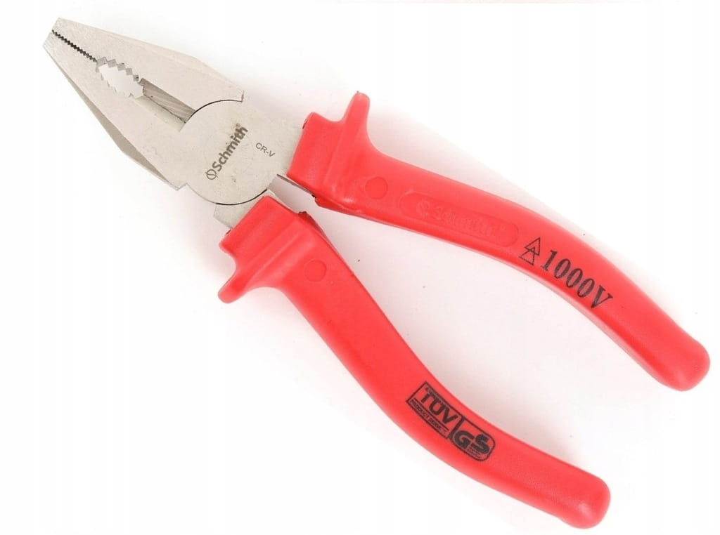 SZCZYPCE KOMBINERKI 160mm UNIWERSALNE IZOLOWANE DO 1000V TUV SCHMITH