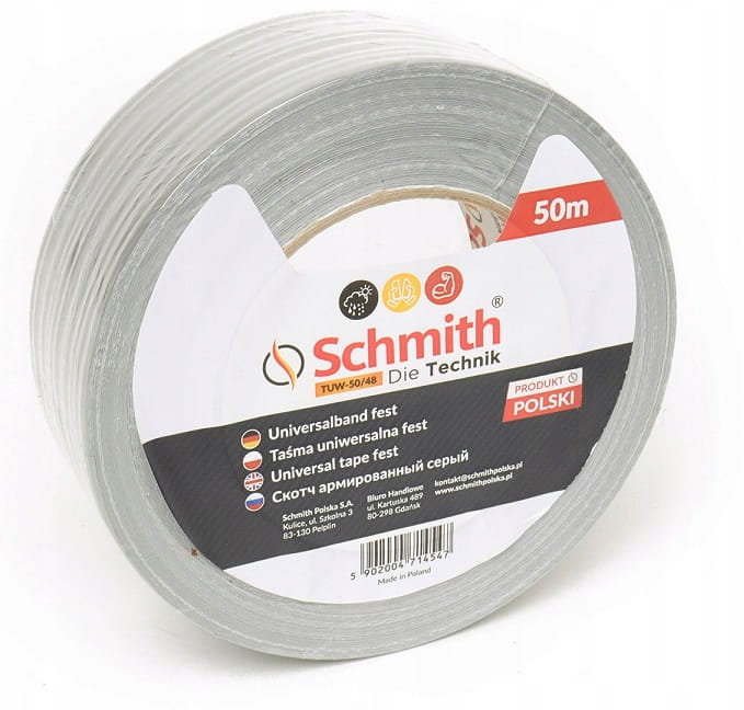 TAŚMA USZCZELNIAJĄCA IZOLACYJNA 50M 48MM SCHMITH