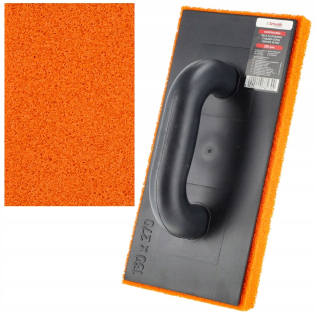 PACA GLAZURNICZA GĄBKO-GUMA 18mm DO MYCIA FUG 130x270mm SCHMITH