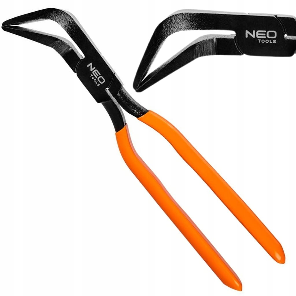 SZCZYPCE DEKARSKIE DO GIĘCIA BLACHY CĘGI ODGIĘTE 45st. 275mm KLESZCZE NEO