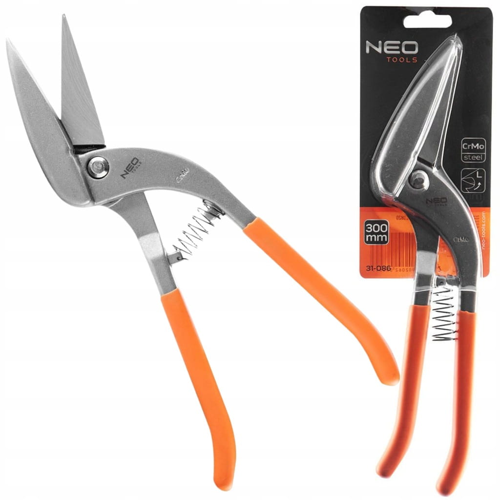 NOŻYCE DO BLACHY PELIKAN LEWE 300mm DEKARSKIE NEO