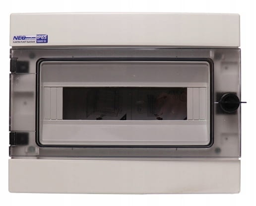 ROZDZIELNICA NATYNKOWA HERMETYCZNA 1X12 RH-12 IP65 SKRZYNKA MODUŁOWA DC