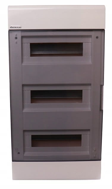 ROZDZIELNICA NATYNKOWA 3X12 SKRZYNKA MODUŁOWA 36M SRn-36 N+PE IP40